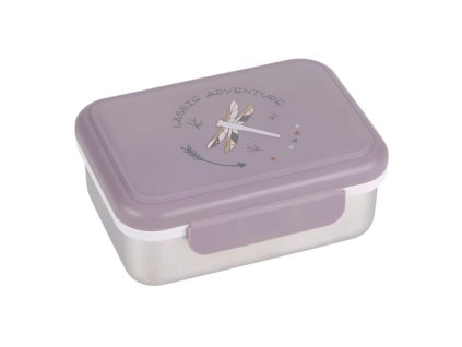 7262S-03 Lässig Krabička - box na svačinu Adventure Dragonfly - nerezová