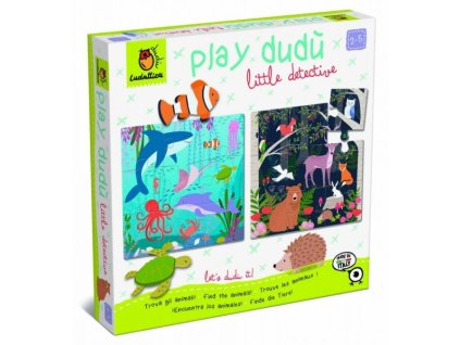 L20361 Ludattica Detektivní puzzle Lesní a mořská zvířátka