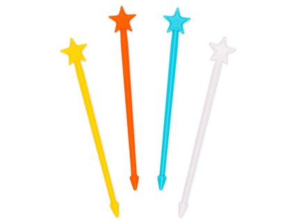 LPet200302 Lunch Punch Napichovátka na svačinu Barevné hvězdičky