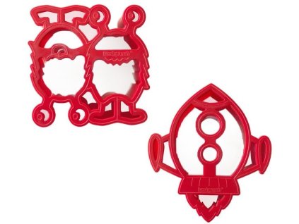 LPet200210 Lunch Punch Vykrajovátka na svačinu Vesmír