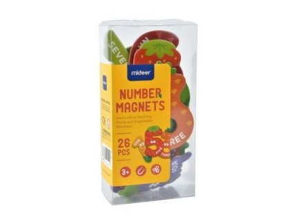 MD2102 MiDeer Magnetická čísla ovoce a zelenina