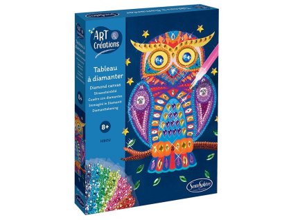 SSP32560 SentoSphere Kreativní sada Diamantová tabulka - Sova