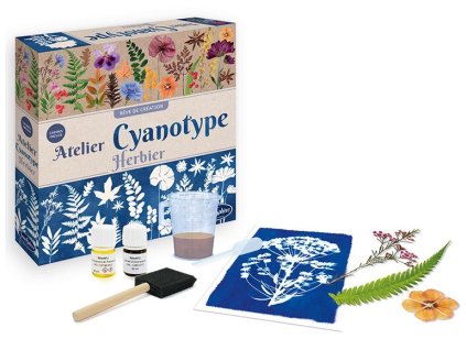 SSP839 SentoSphere Kreativní sada Kyanotypie - Herbářská dílna