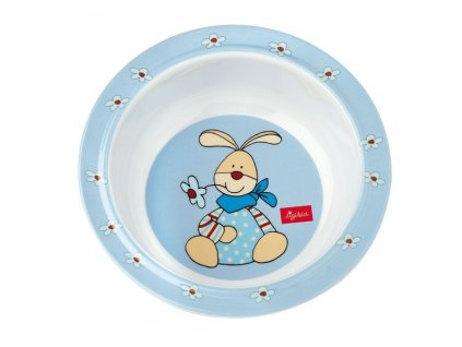 24427 Sigikid Dětská melaminová protiskluzová miska zajíček Semmel Bunny