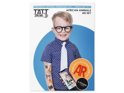 TSARAfrican TATTonMe Živé tetovačky Africká zvířata