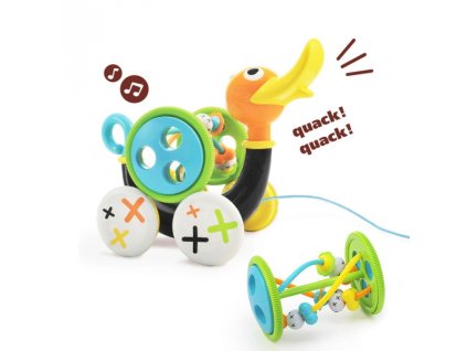 Y40129 Yookidoo Tahací kachna se zvuky