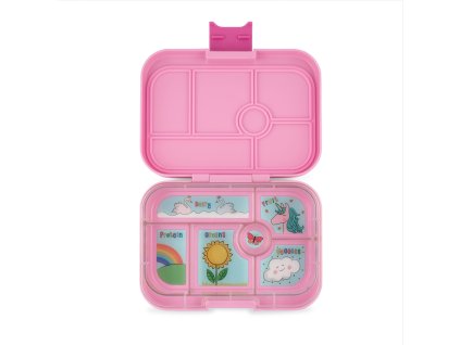 YO42 Yumbox Krabička na svačinu - svačinový box Original - Power Pink Unicorn