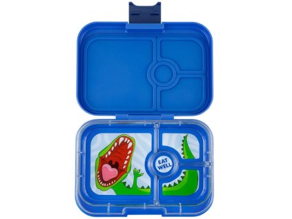 YO136 Yumbox Krabička na svačinu - svačinový box Panino - Surf Blue Dino