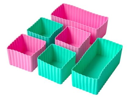 BC62022PA Yumbox Silikonové mističky Yumbox Roze Aqua