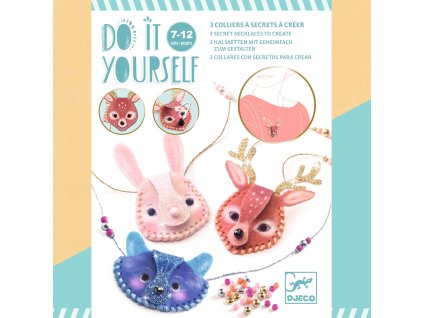 DJ07997 Djeco Kreativní sada DIY Náhrdelníky