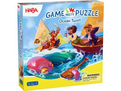 H2012216002 Haba Mořský vír - hra a puzzle 2v1