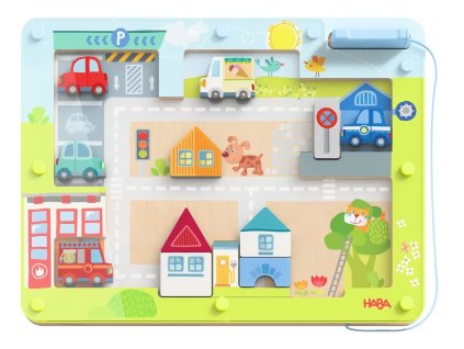 H2012357001 Haba Magnetický labyrint Vario Město