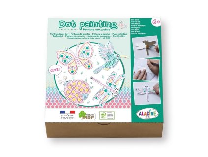 ALA85484 AladinE Kreativní sada Tečkování - Příroda