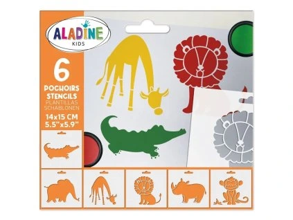 ALA81398 Aladine Šablony ZOO