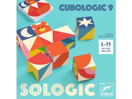 DJ08581 Djeco Logická solo hra Cubologic 9