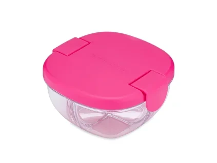 RPSB202405 Yumbox Krabička na jídlo Snack bowl Raspberry Pink