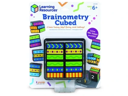 L3059021 Learning Resources - Logická hra Brainometrie™ krychle