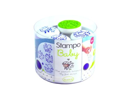 ALA03802new AladinE Dětská razítka StampoBaby Domácí zvířátka