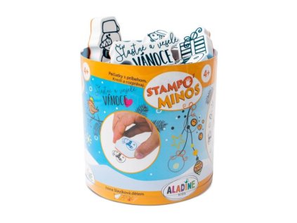ALA55398 AladinE Razítka StampoMinos - České Vánoce