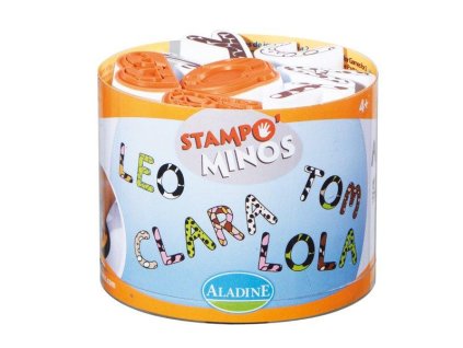 ALA85111 AladinE Razítka StampoMinos Velká abeceda