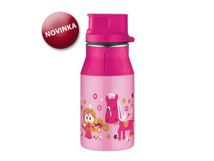 AS12 Alfi Dětská nerezová láhev na pití Little Princess II 0,4l