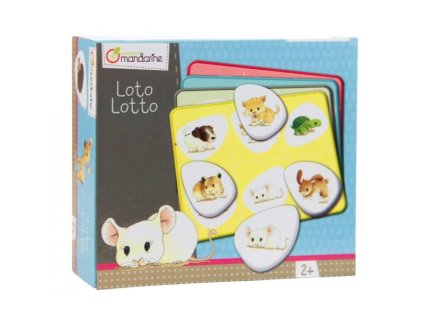 AVM42761 Avenue Mandarine Dětská hra Loto Zvířátka