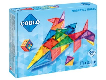 D-COBLO60 Coblo Magnetická stavebnice Classic - 60 dílů