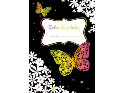 DI7006009 Ditipo Relax do kabelky - deníček na poznámky a malování Motýli
