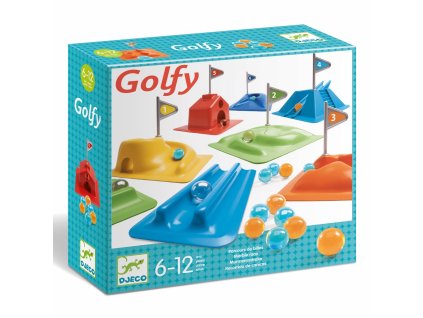 DJ02001 Djeco Cvrnkací minigolfové hřiště