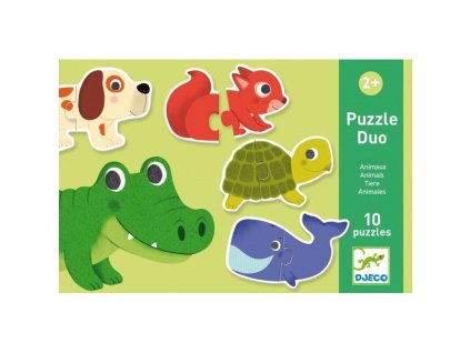 DJ08147 Djeco Duo puzzle Zvířátka