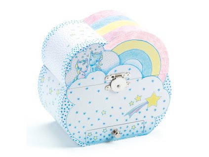 DJ06605 Djeco Hrací šperkovnice Jednorožec