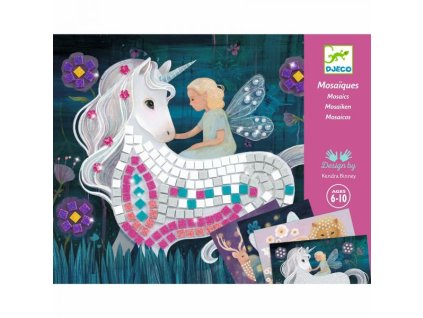 DJ09426 Djeco Kreativní mozaika Kouzelný svět