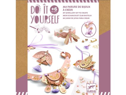 DJ07977 Djeco Kreativní sada DIY Výroba šperků Miss Rosefinch
