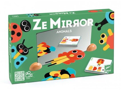 DJ06483 Djeco Kreativní sada Zrcadlová imaginace Ze Mirror - Zvířata