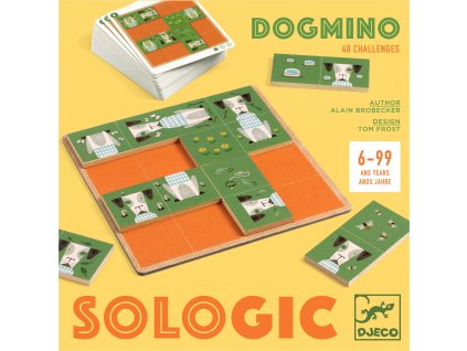 DJ08522 Djeco Logická hra Sologic Dogmino