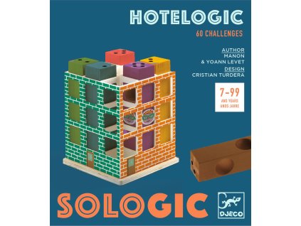 DJ08586 Djeco Logická hra Sologic Hotelogic