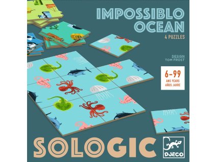 DJ00807 Djeco Logická hra Sologic Impossiblo Ocean