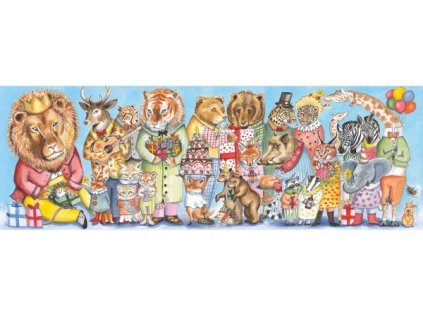 DJ07639 Djeco Puzzle - obraz Král zvířat