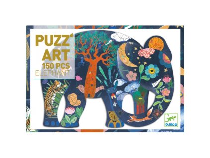DJ07652 Djeco Puzzle - Slon