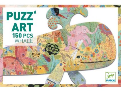 DJ07658 Djeco Puzzle - Velryba