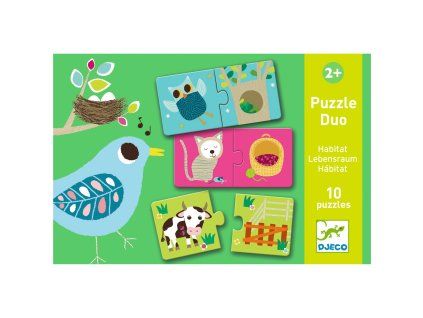 DJ08164 Djeco Puzzle Pelíšky