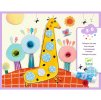 DJ08666 Djeco Výtvarná sada První koláž Funny Animals