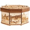 EW02 Escapewelt Dřevěná skříňka - hlavolam Secret Maze Box