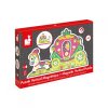 J08026 Janod 3D magnetické puzzle Princezna v kočáru