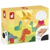 J07721 Janod Dětská razítka Dinosauři