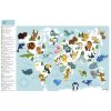 J05468 Janod Dřevěná magnetická mapa světa Zvířátka-5