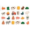 J08157 Janod Dřevěné magnetky Zvířátka na farmě-2