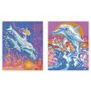 J07981 Janod Kreativní sada Malování podle čísel Delfíni-3