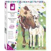 J07953 Janod Kreativní sada Malování podle čísel Koně