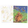 J07983 Janod Kreativní sada Malování podle čísel Lesní zvířata-1